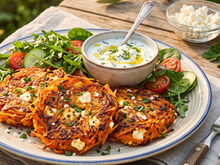 Le légume le moins cher de l'été : voici la galette carotte-feta bien croustillante qui va sauver vos dîners !