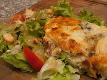 Endives au bleu de bresse et Roquefort