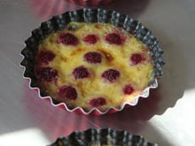 Sabayon de framboise gratiné