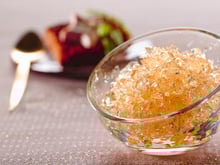 Terrine de confit de canard au foie gras et à la gelée au Sauternes