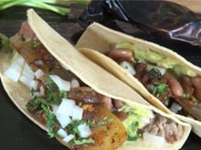 Taco de carne Asada