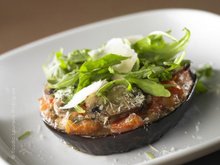 Aubergines façon pizza au parmesan et au Filante Sublime Giovanni Ferrari