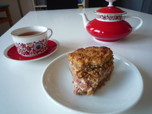 Tarte double à la rhubarbe