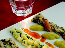 Salade de Juliette aux coquillages