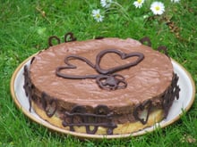 Entremets poires chocolat
