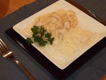 Blanquette de poisson au lait de coco et aux épices