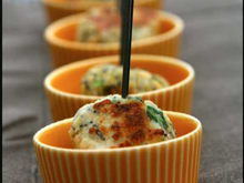 Boulettes de poulet au brebis et épices