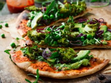3 façons saines de remplacer la pâte à pizza