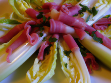 Endives au jambon et vache kiri