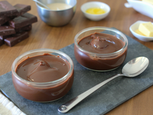 Danette au chocolat maison