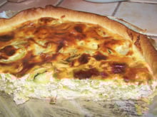Tarte à la courgette et ricotta
