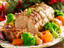 Rôti de porc en cocotte aux épices et légumes