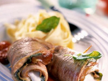 Escalope de porc au saltimbocca