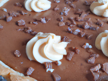 Tarte à la crème de marron et chocolat
