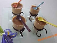 Petits pots de crème à la réglisse