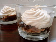 Verrines aux marrons et au chocolat