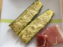 Courgettes farcies au Philadelphia