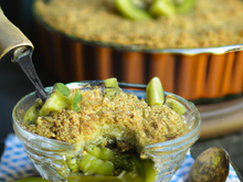 Crumble d'hiver aux kiwis