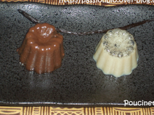 Petit flamby chocolat-vanille