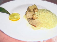 Fricassée de veau et sa sauce de fou