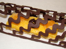 Clementine curd en habit de fête