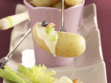 Fondue de Fine de Ratte du Touquet au vacherin