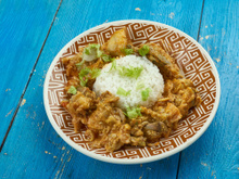 Colombo de poulet de grand-mère