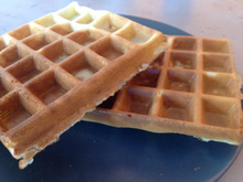 Gaufres pommes-cannelle