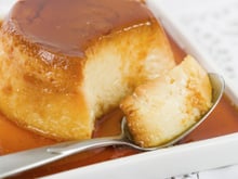 Crème caramel maison