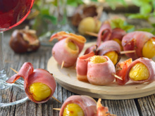 “Pour changer un peu pour l’apéro” : Luana Belmondo propose une recette de châtaignes lardées, un délice à picorer !