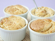 Soufflé de thon et pommes de terre