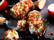 Depuis que j'ai proposé cette recette avec du chèvre frais à l'apéro : mes invités me la réclament à chaque fois