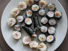 Maki jambon - asperge