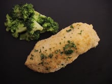 Cordon bleu de poulet aux brocolis