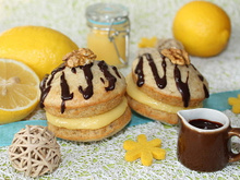 Whoopies Pie au lemon curd