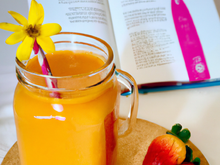 Jus d'orange mangue fraise