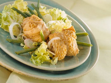 Salade tiède de tripoux facile