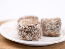 Carrés choco-coco fondants