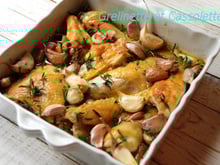 Poulet aux 40 Gousses d'ail de Lomagne