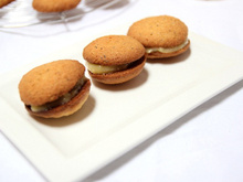 Whoopies au citron et pavot