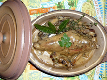 Gigot de chevreau à la cocotte