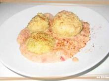 Boulettes de riz et sauce thon'mate