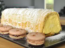 Bûche Mangue-Spéculoos