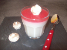 Panna cotta aux fraises