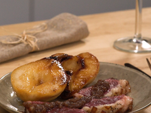 Magret de canard aux poires et spéculoos