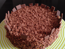 Gâteau choco-crispies