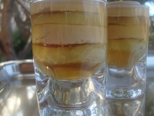 Petites terrines de foie gras et d'artichaut