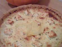 Tarte au potiron et à la féta