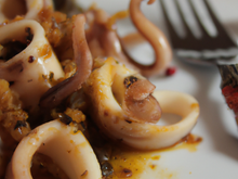 Calamars au poivre du Setchouan