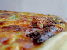 Quiche aux poireaux & comté